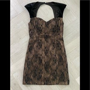 GUESS NWT LACE, BLACK DRESS. SIZE 6